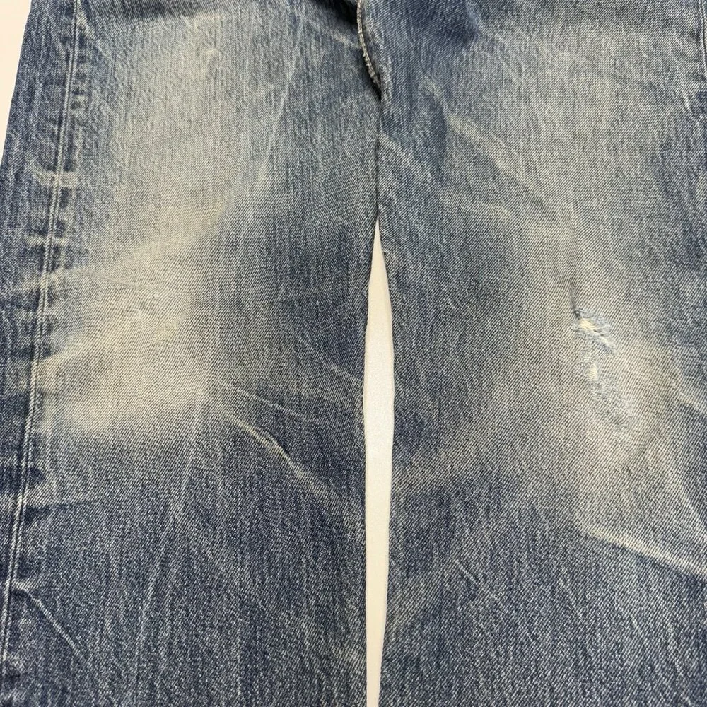 Levi's 501 Button Fly Jeans Mens 34x34 (32x30) - Picture 5 of 13